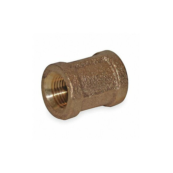 Manufacturer Varies Coupling,Red Brass,1/8 in,FNPT 1VFD3 Manufacturer Varies Coupling,Red Brass,1/8 in,FNPT 1VFD3