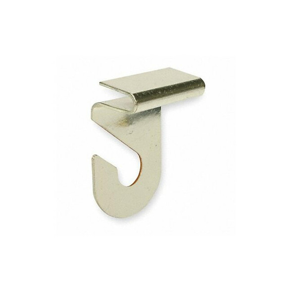 Manufacturer Varies Suspended Ceiling Hook,Steel,Brass,PK2 1RCJ9