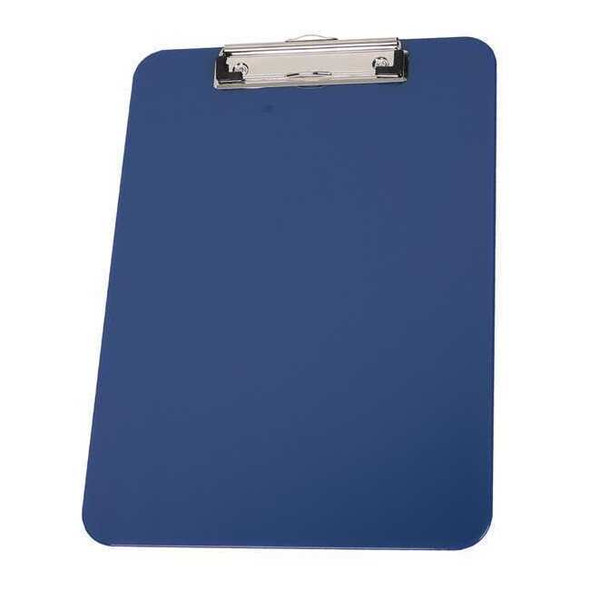 Manufacturer Varies 8-1/2" x 11" Plastic Clipboard, Royal Blue 2LJX8