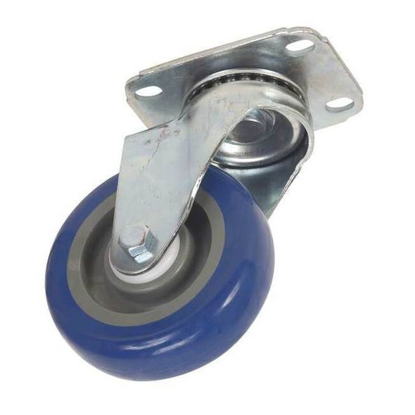 Manufacturer Varies Swivel NSF-Listed Plate Caster,Poly,3-1/2 in.,250 lb. 1G095