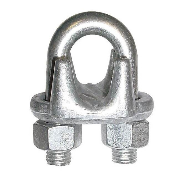 Manufacturer Varies Wire Rope Clip,U-Bolt,1 In,Forged Steel 4DV44