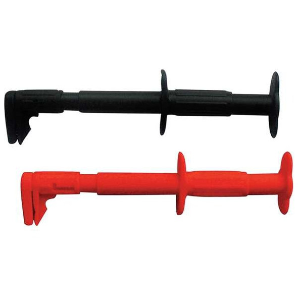 Modular Test Probe, CAT III 600V, 4mm Banana Socket, 6", Black, Red