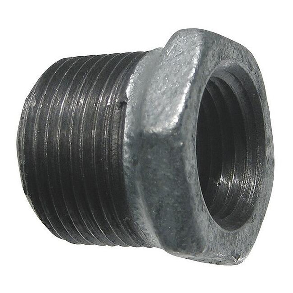 Manufacturer Varies 3/8" MNPT x 1/4" FNPT Galvanized Hex Bushing 5P876