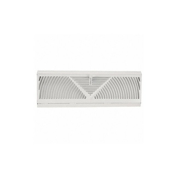 Manufacturer Varies Baseboard Register,White,18" 4JRT4 Manufacturer Varies Baseboard Register,White,18" 4JRT4