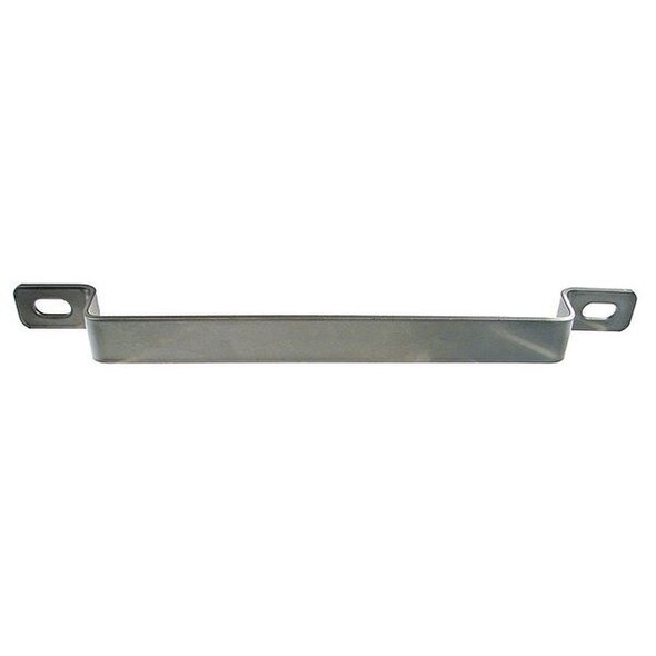 Monroe Pmp Pull Handle, Steel, Polished Zinc, Unth. Through Holes PH-0246