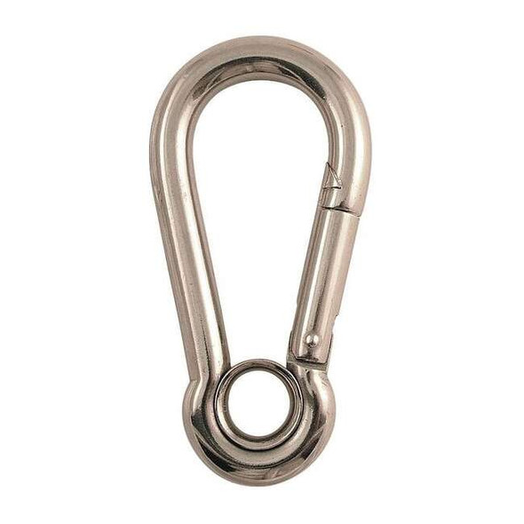 Lucky Line Spring Snap,HD,Steel,L 3 1/8 In 4FCP2