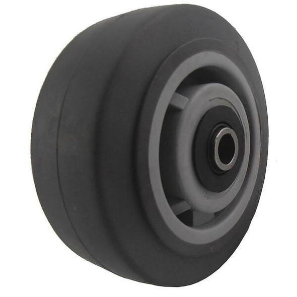 Manufacturer Varies Caster Wheel,TPR,5 in.,375 lb.,Gray 5VT80