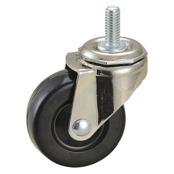 Manufacturer Varies Swivel Stem Caster,Rubber,2 in.,75 lb. 34TA55