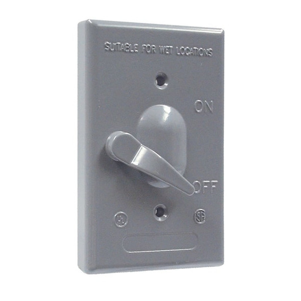 Bell Outdoor Weatherproof Cover with Lever Switch 5121-0