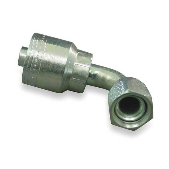 Eaton Aeroquip Fitting,Elbow,3/8 In Hose,3/4-16 JIC 1AA8FJB6