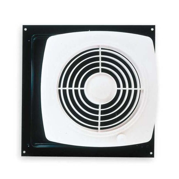 Through-the-Wall Exhaust Fan for 8 in Duct, 180 cfm, 195 sq ft Coverage, 9 Sones