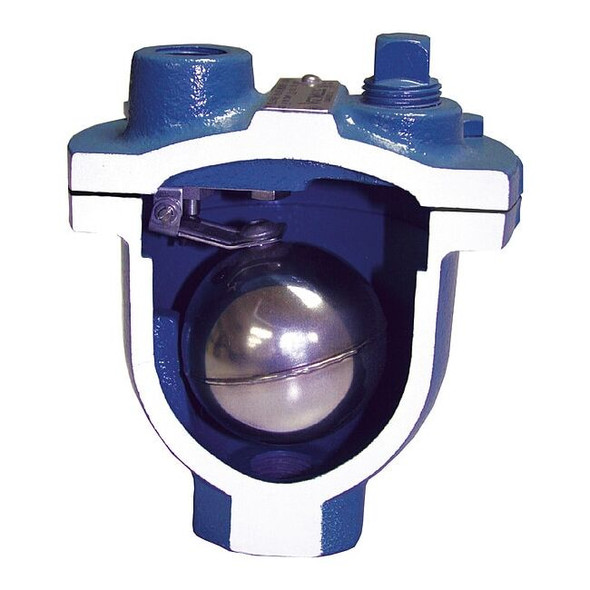 Val-Matic Air Release Valve,FNPT,1 x 1/2,CI 15R01-3AT-C6V5Y