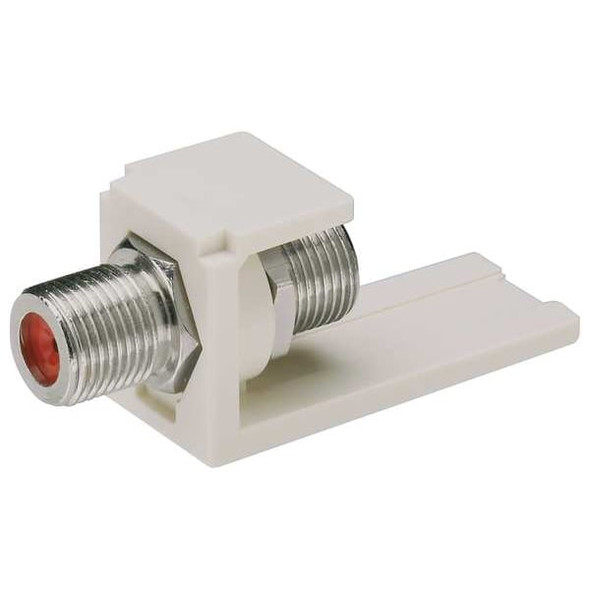 Panduit Keystone Jack,0.6875 in H,White CMFWH