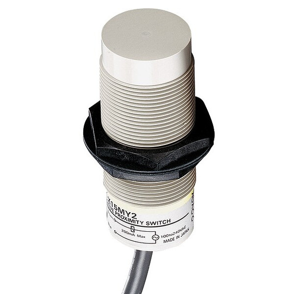 Omron Capacitive Cylinder Prox Sensor, NPN E2K-X8ME1