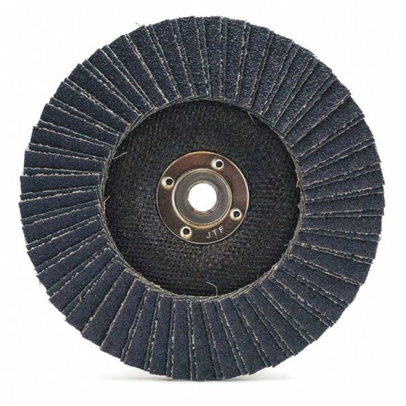 Weiler Flap Disc,7 in. x 36 Grit,7-8,8600 RPM 98915