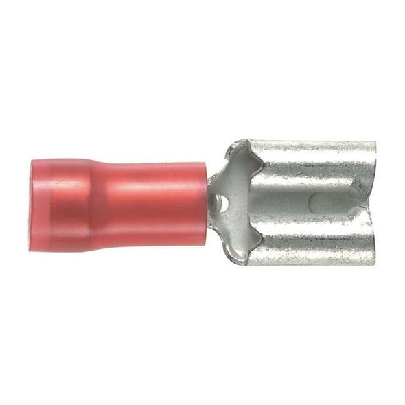 Panduit WireDisconnect,Brass,Red,Nylon,PK100 DNF18-250-C