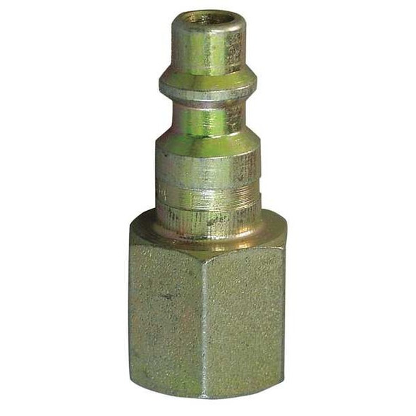 Hansen Quick Connect,Plug,1/4" Body,1/4"-18 11B