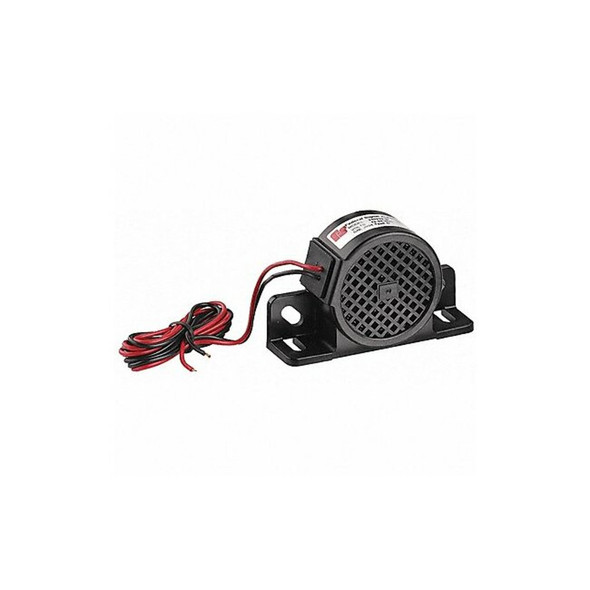 Federal Signal Back Up Alarm,102dB,12 to 24VDC,Black 210240-W