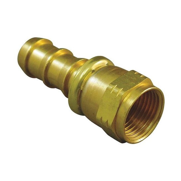 Eaton Aeroquip Hydraulic Hose Fitting,Brass,7/16"-20 4797-4B