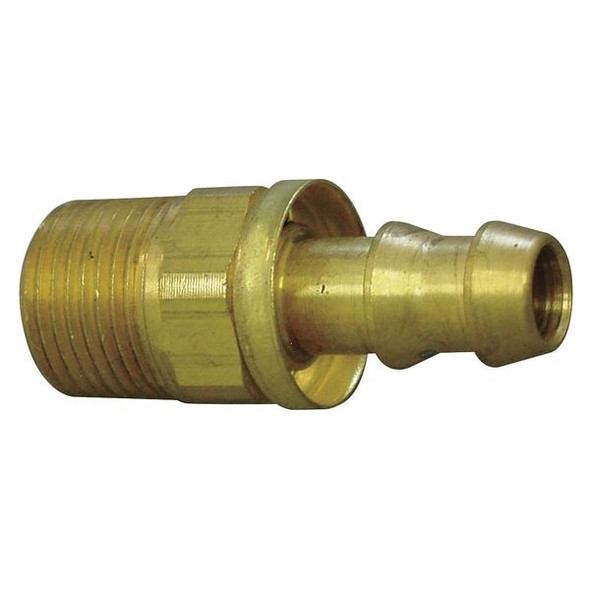 Eaton Aeroquip Hydraulic Hose Fitting, Straight, 3/8 4738-4-6B