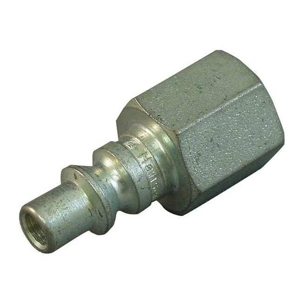 Hansen Coupler Plug,(F)NPT,1/4,Steel 2609