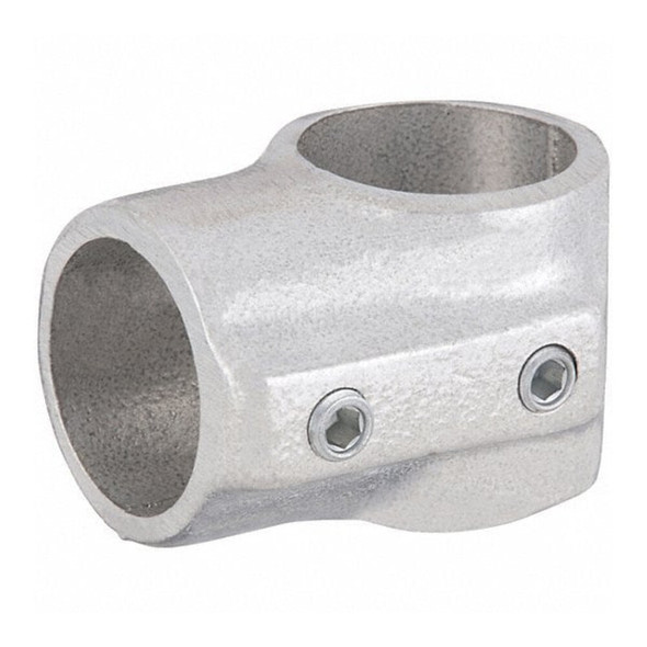 Tee For 1-1-2 in Structural Pipe Fitting, Aluminum, 1-7-8 in Actual Pipe OD  5-8
