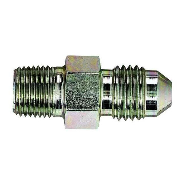 Weatherhead Hose Adapter,1/4inx1/8in Fit,NPTFxJIC C5205X4