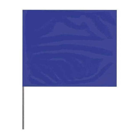 Presco Marking Flag, PVC, Solid, 2.5" L., 100 PK 2315B-200