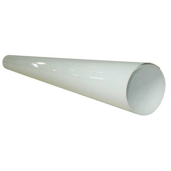 Johns Manville 9-1/2" x 48" L PVC Insulated Pipe Jacket 36685