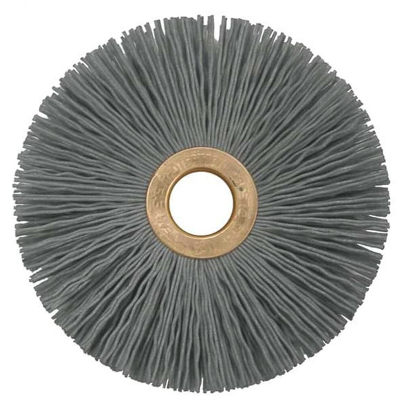 Weiler Wire Wheel Wire Brush, Arbor, 3", 1-2" W 97536