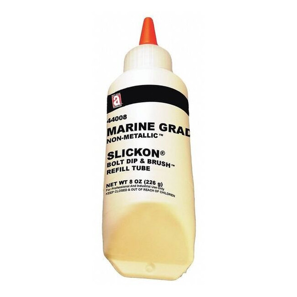 Anti-Seize Technology Anti Seize,Nonmetallic,8 oz,Tube,Brown 44008