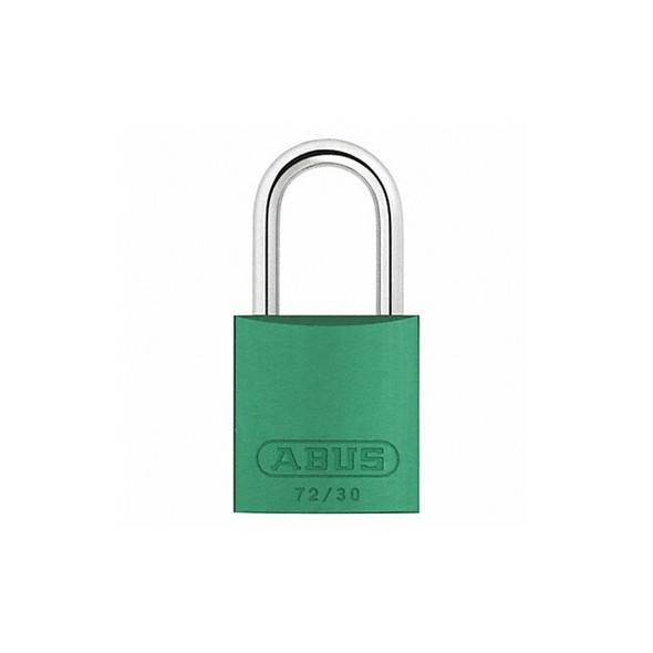 Abus Lockout Padlock,KD,Green,2-17/32"H 72/30 KD