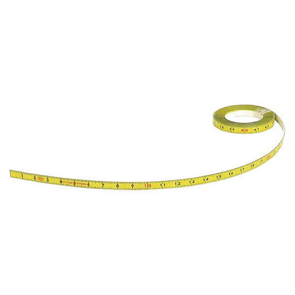 Us Tape 120 in Adhesive Tape Measure, 1/4 in Blade 59610