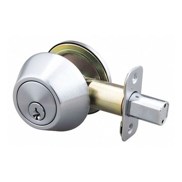 Ez-Flo Eastman Deadbolt,Steel,2-3/8" or 2-3/4" Backset 57780