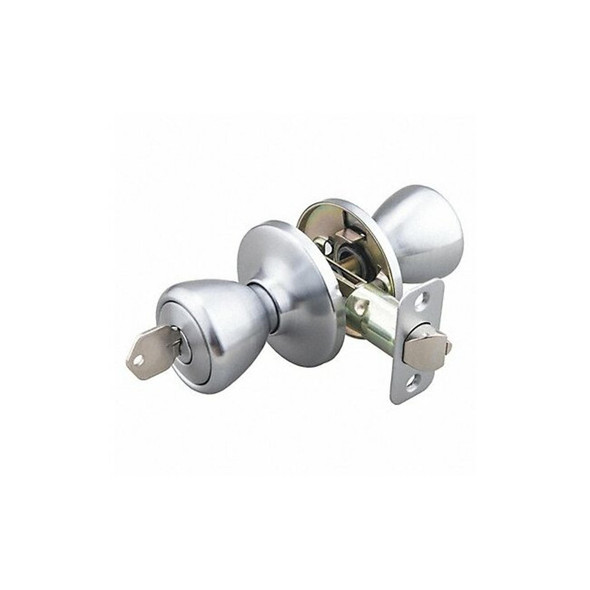 Ez-Flo Eastman Knob Lockset,Mechanical,Cylindrical 57789