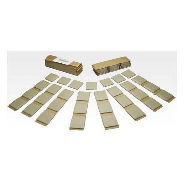 Ductmate Butyl Tape, 2 in Lg, 2 in Width, 3/16 in Thick, Butyl, White GR 440 2X2