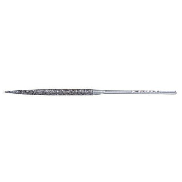 Strauss Needle File,Swiss,Half Round,5-1/2 In. L NF2152D181