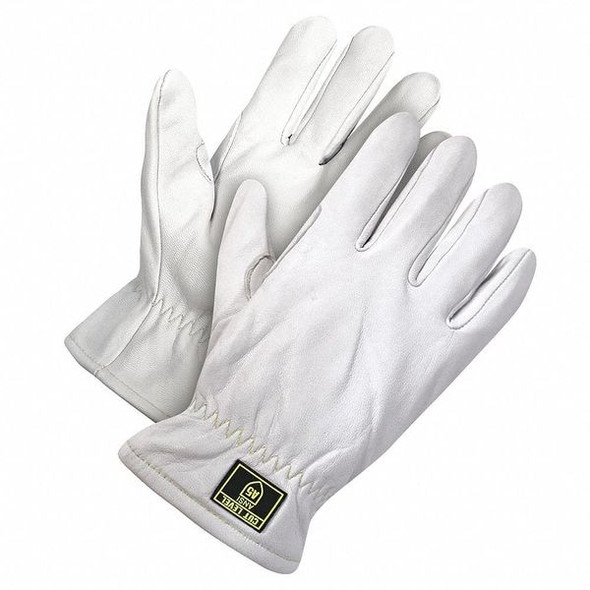 Bdg Cut-Resistant Leather Gloves, Cut Level A5 ,Uncoated ,S 1 PR 20-1-1871-S