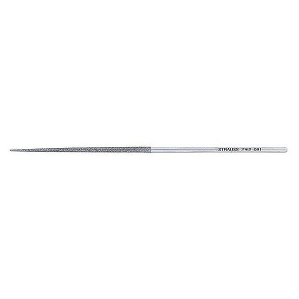 Strauss Needle File,Swiss,Round,5-1/2 In. L NF2162D126