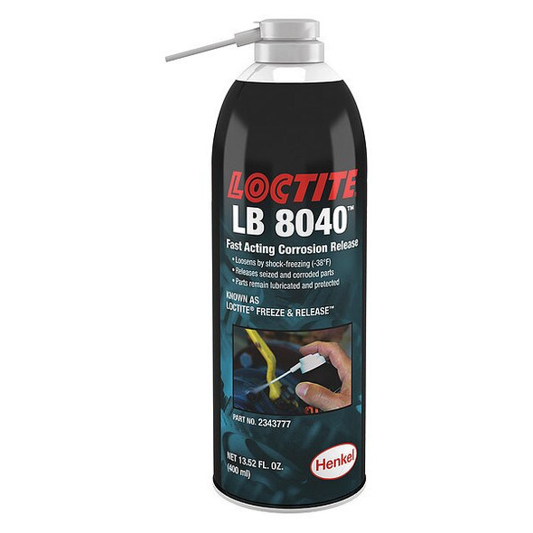 LB 8040 Freeze & Release Penetrant, Petroleum, 13.52 oz, Aerosol Can,