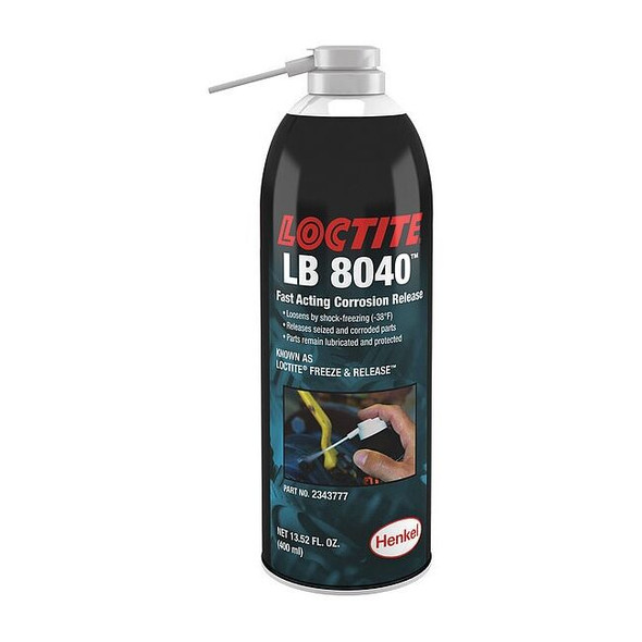 LB 8040 Freeze & Release Penetrant, Petroleum, 13.52 oz, Aerosol Can,