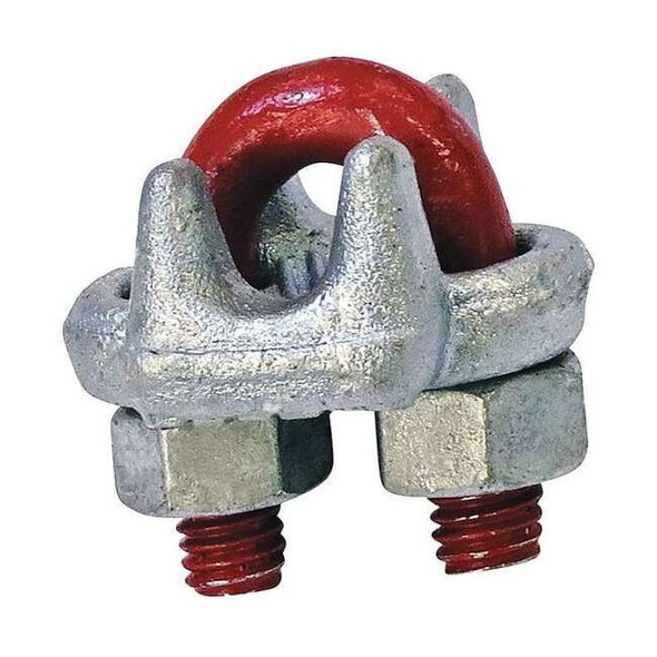 Crosby Wire Rope U-Bolt Clip,3/8 in Rope dia. 1010097