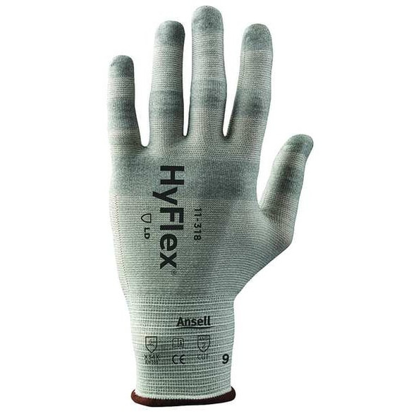 Cut-Resistant Gloves, Cut Level A2 ,Uncoated ,Uncoated ,Smooth ,M 1 PR