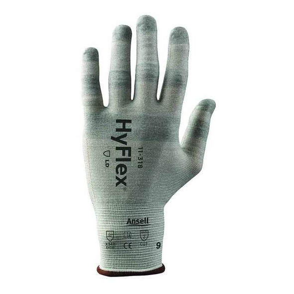 Cut-Resistant Gloves, Cut Level A2 ,Uncoated ,Uncoated ,Smooth ,L 1 PR