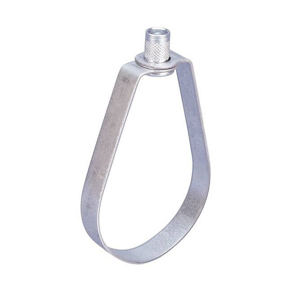 Nvent Caddy SwivelLoop Hanger,2 1/2"Pipe,3"H,Steel 100T0250EG