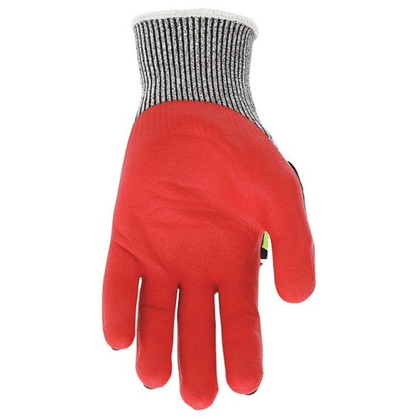 Coated Gloves, Cut Level A4 ,Dipped ,Foam Nitrile ,Sandy ,L 1 PR  UT2953L