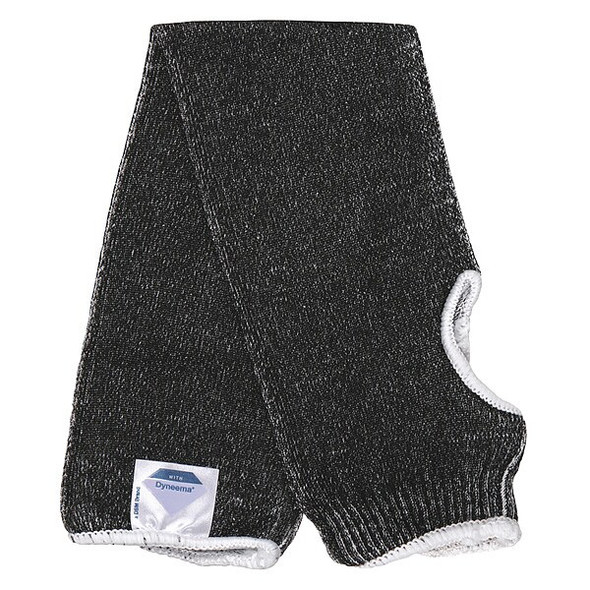 Mcr Safety Cut-Resistant Sleeve,Black,L Size 9318D7MT