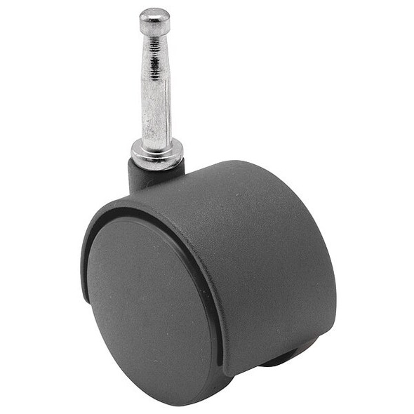 50mm Non-Marking Nylon Swivel Caster, No Brake, Loads Up To 75 lb