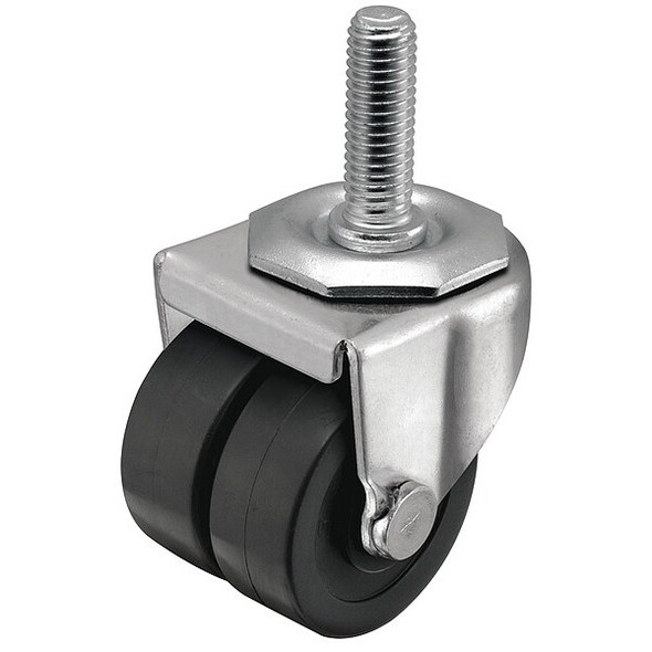 Shepherd Hardware Stem Caster,2"dia,Polypropylene,225lb C0020748ZN-POS01(KK) Shepherd Hardware Stem Caster,2"dia,Polypropylene,225lb C0020748ZN-POS01(KK)
