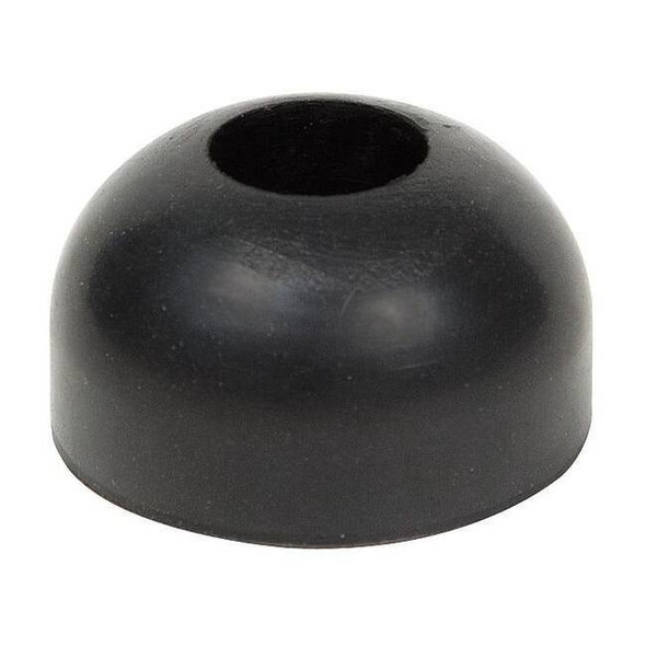 Manufacturer Varies Bumper, Rubber, Black, 1-3/32 in Base Dia., PK.10 68W-017